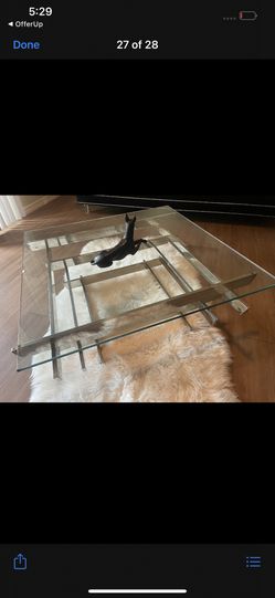 Glass Coffe Table