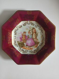 Decorative plate Japanese porcelain
