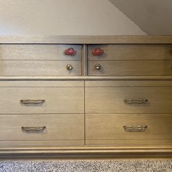 Antique mcm Dresser By Harmon mfg Co