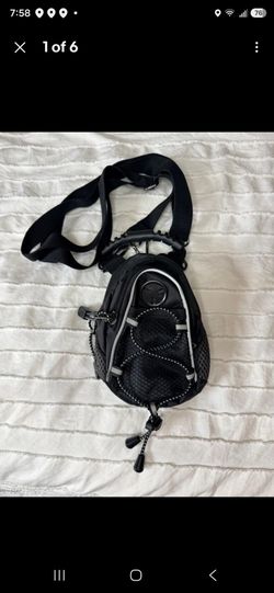 Outdoor Tactical Mini Sling Bag Black Crossbody Chest Pack Utility Hiking Pouch