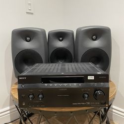 Complete Home Theater System – Sony STR-DA5600ES & Genelec Speakers