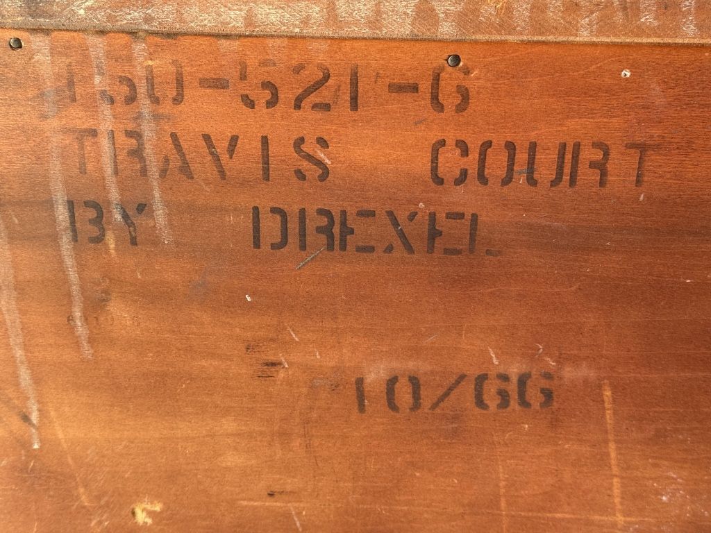 1966 Drexel Travis Court Buffet Cabinet