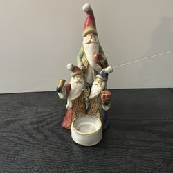 Santa TeaLight Statue
