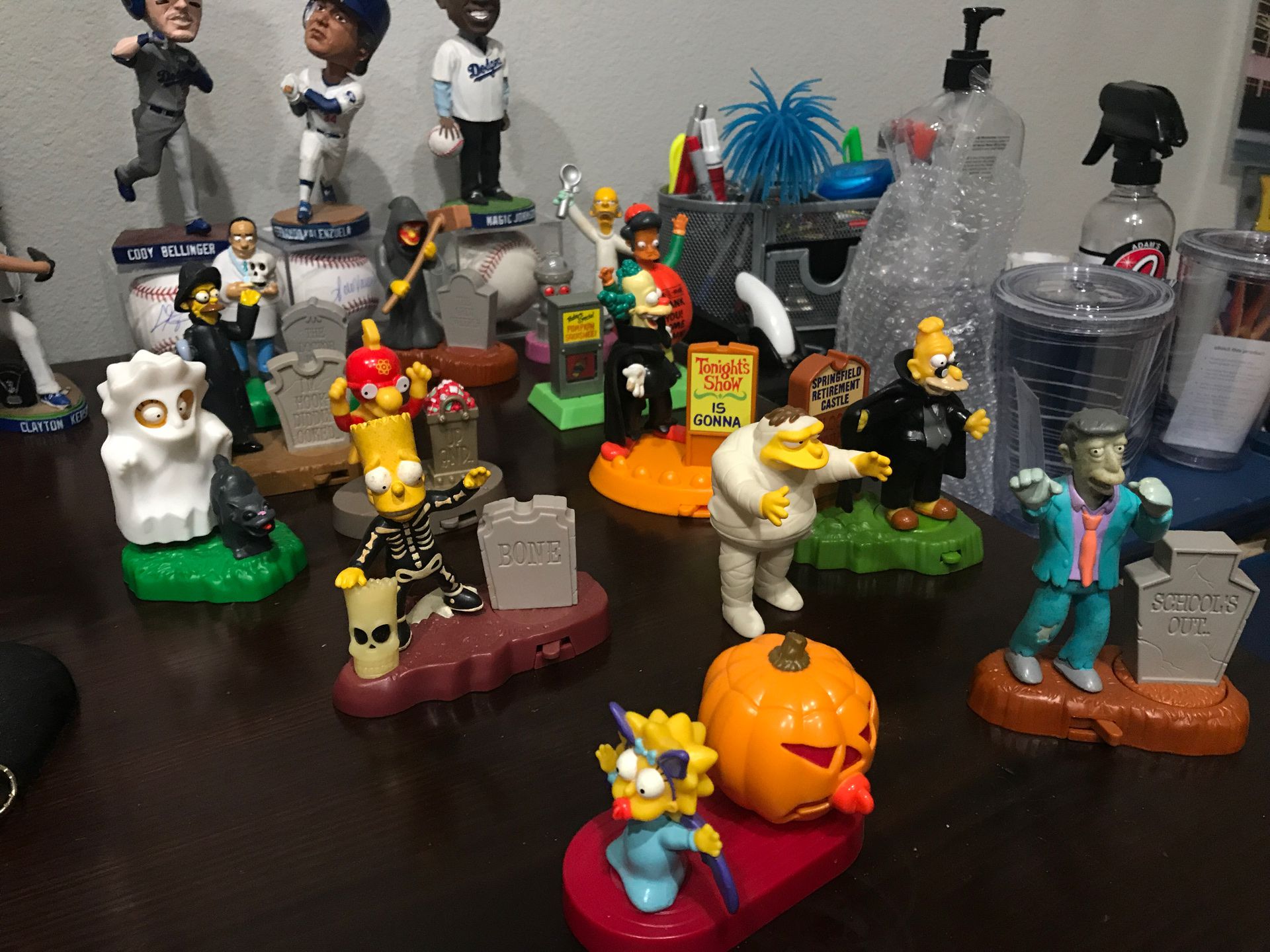 Simpson Halloween Toys 2001-2002