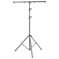 Odyssey LTP6, 9′ Tall Black Lighting Tripod Stand with Top T-Bar