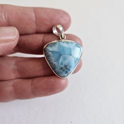 Larimar Pendant 