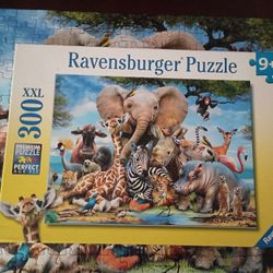 3/$10 🌟 Ravensburger Jungle African Friends Kids 300 Piece Puzzle