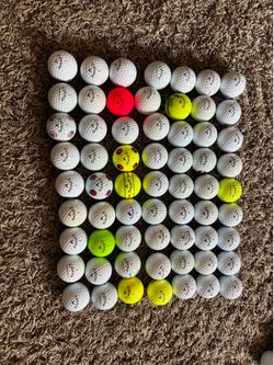 63 used Callaway golf balls