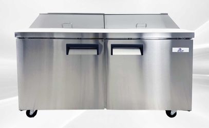 60 inches top two door Sandwich Prep Table NSF SCL2-60-E