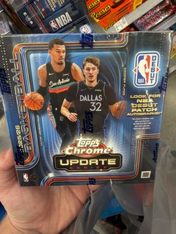 Topps chrome update mega box