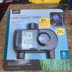 Orbit Hose Faucet Timer 2 Outlet 