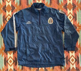 VTG Y2K Rare Atletica México Team Issue “Utileria” Windbreaker Jacket Youth XL