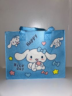 Cinnamoroll felt  tote bag