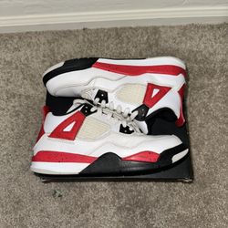 Jordan Retro 4 Red Cement 2.5y