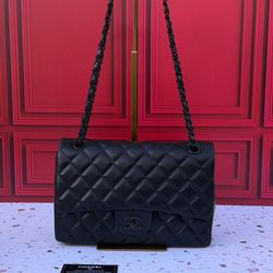 Chanel Classic Flap Bag Black