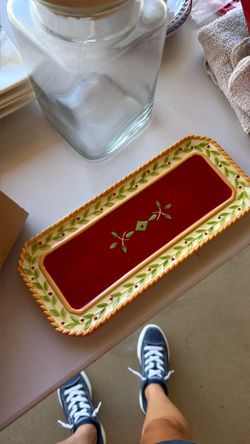 Ceramic Rectangular Serving Tray