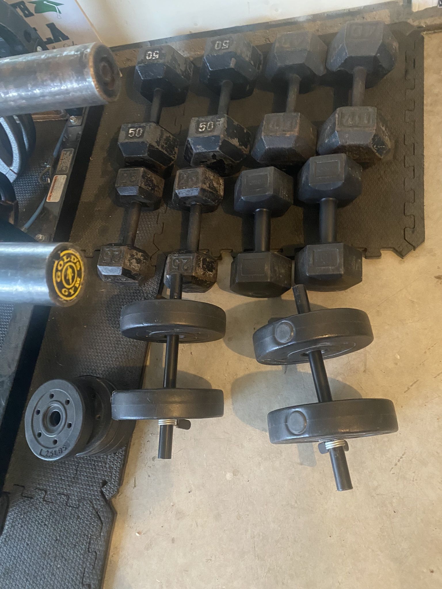Home Gym/Weight Set