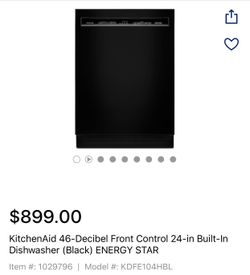 New in box dishwasher