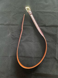 Coach Burgundy leather men’s belt, size 38