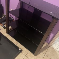 Glass TV Stand