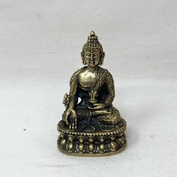 Small Bronze Metal Statue - Buddha, Tara, Lakshmi, And Shiva (Sold Individually)