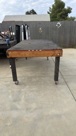 4x8 work table