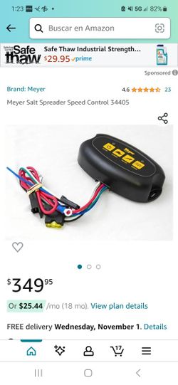 Meyer Salt Spreader Speed Control 34405