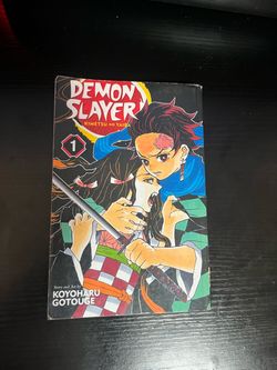 Demon Slayer Kimetsu no Yaiba Vol. 1 Manga