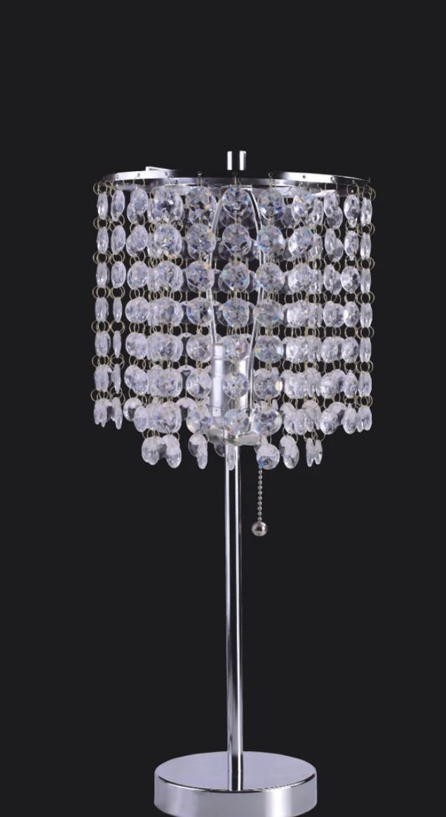 Lamp With crystals