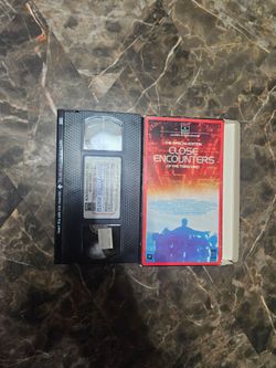Special Edition,Close Encounters of the Third Kind (VHS) RCA Fold out flaps,Ex