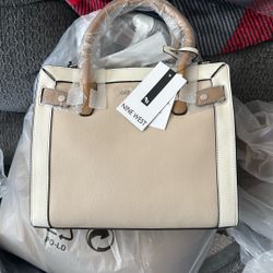 Nine West Messenger Tote Bag 