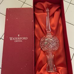 Vintage Waterford Crystal Christmas Tree Topper
