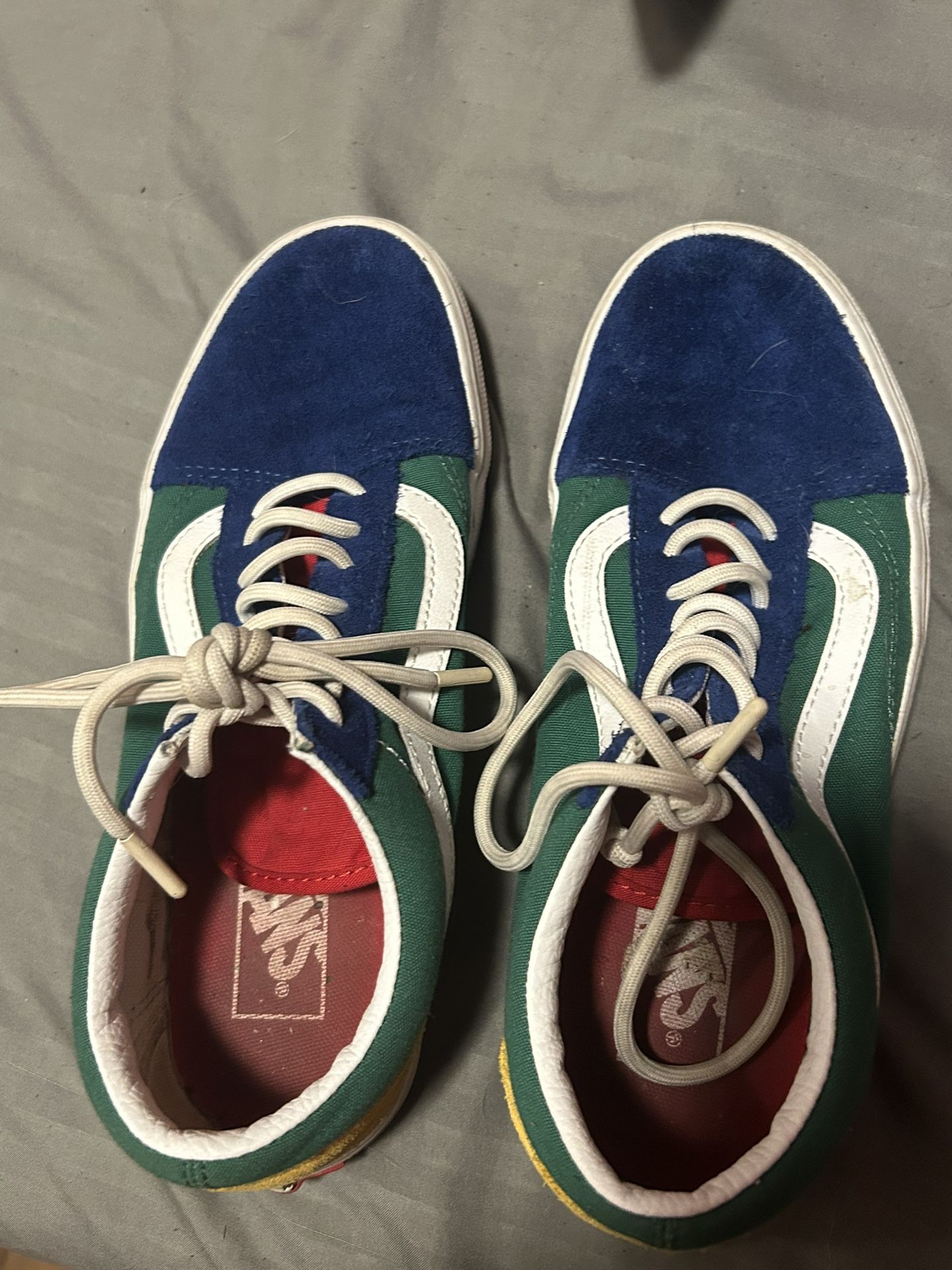 Vans  Muti Colored  8 In Woman’s And 6.5 In Men’s 