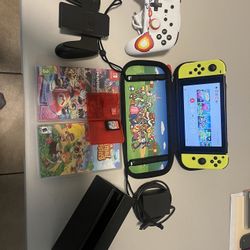 Nintendo Switch V2 With Extras 