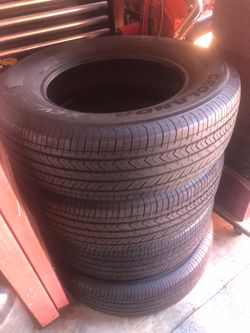 New 0-miles. 245 70 R 18” Yokohama Geolander GO57  DOT 2025/26  $380 set of 4. (Have 2 sets $600)