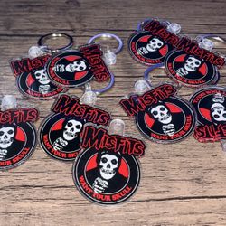 Misfits Keychain! Unique Design/Colorway