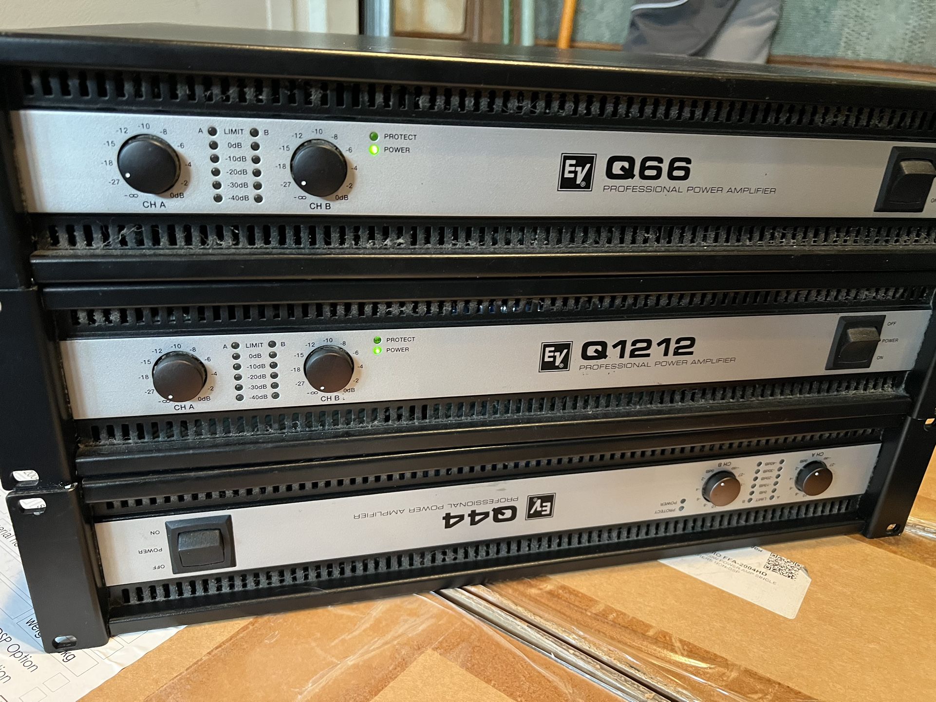 EV Audio Amplifiers: Q66 And Q1212