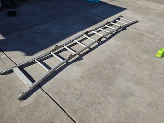Folding 12ft Ladder (Has Some Rust)