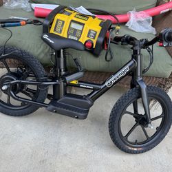 Greenger Saddle Back Balance Electric Kids Bike 16” Black Or White $399 Or Best Offer