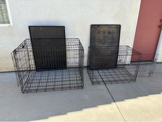 Large and medium sized Dog Crates