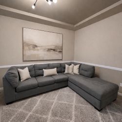 Dark Grey Couch