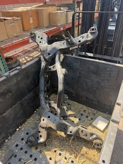 rear suspension crossmember frame