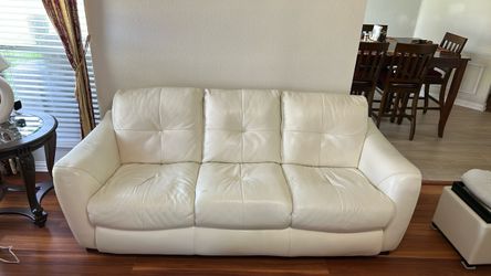 Italian Leather Sofa
