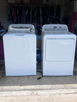 GE washer and dryer