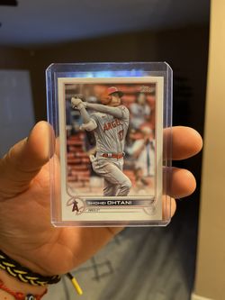 Shohei Ohtani Topps Baseball Card