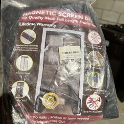 Magnetic Screen Door Mesh