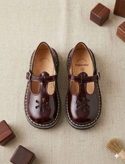 Aster genuine leather children's shoes