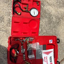 Matco Tools Fuel Injection Pressure Test Kit – Complete w/ Manual 