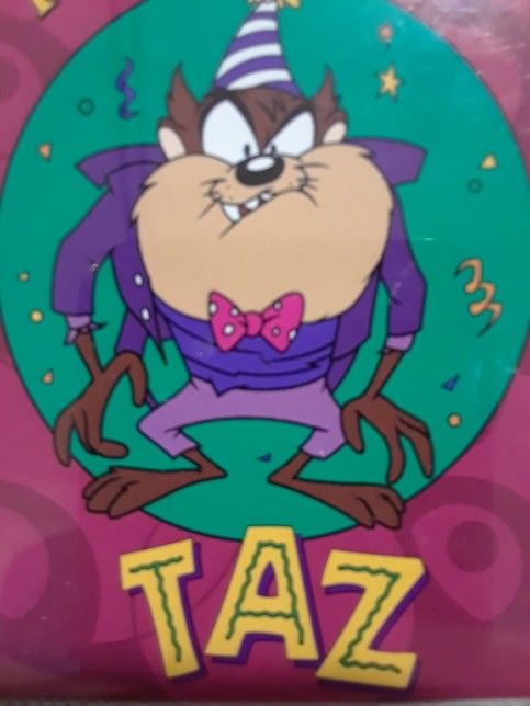 Vintage Looney tunes party animal magnet