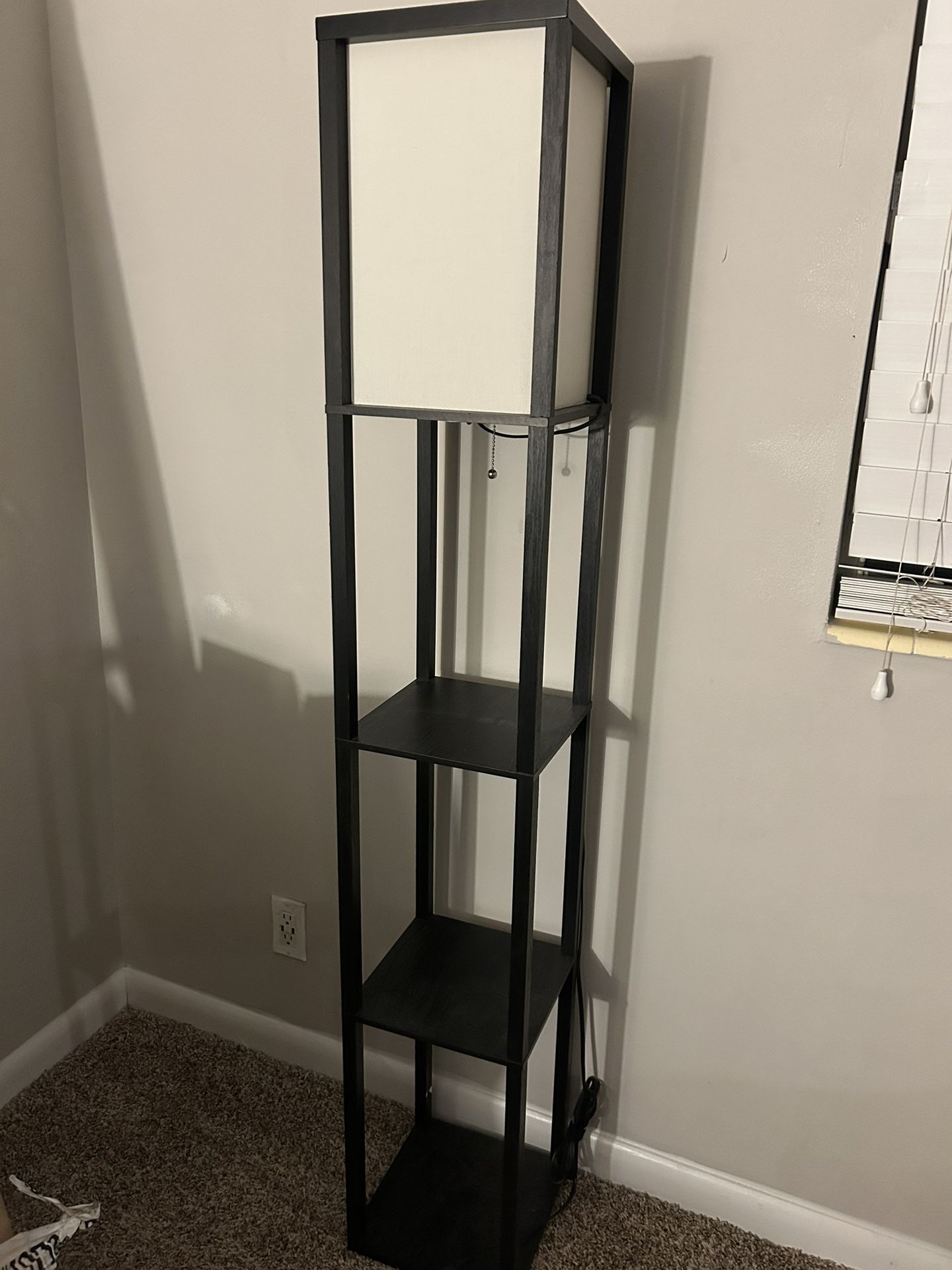 Standing Lamp with Shelves | Need gone today